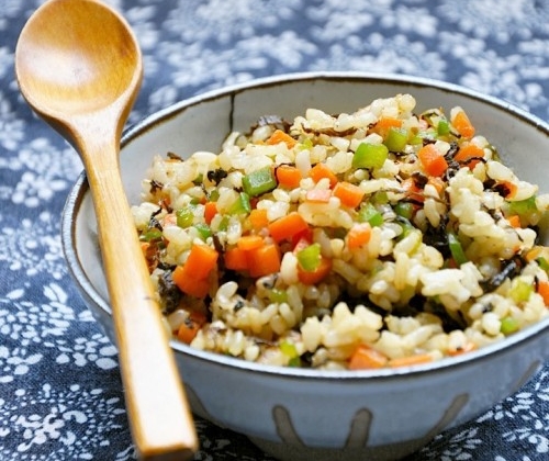 梅菜糙米炒饭