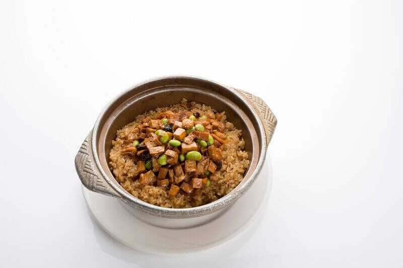 Eight Delicacies & Taro Rice